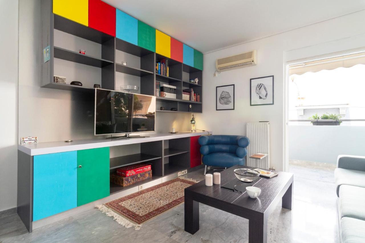 Central 3Bd Apt. Near Acropolis Athen Exterior foto