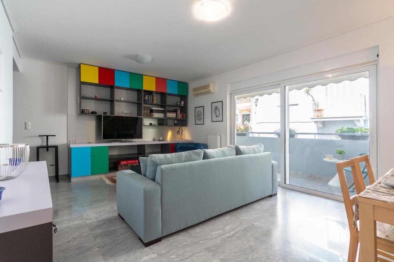 Central 3Bd Apt. Near Acropolis Athen Exterior foto